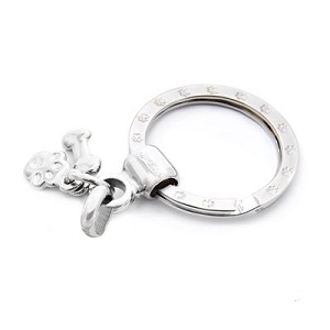 MY FAMILY PORTACHIAVI BONE & KEY STRASS (REF. MF43)