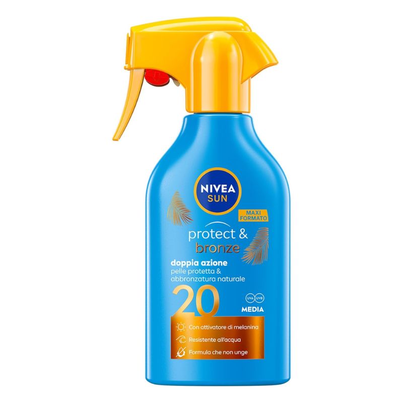 Nivea Sun -  Protect & Bronze - Latte Solare SPF20 Corpo Spray 200 ml