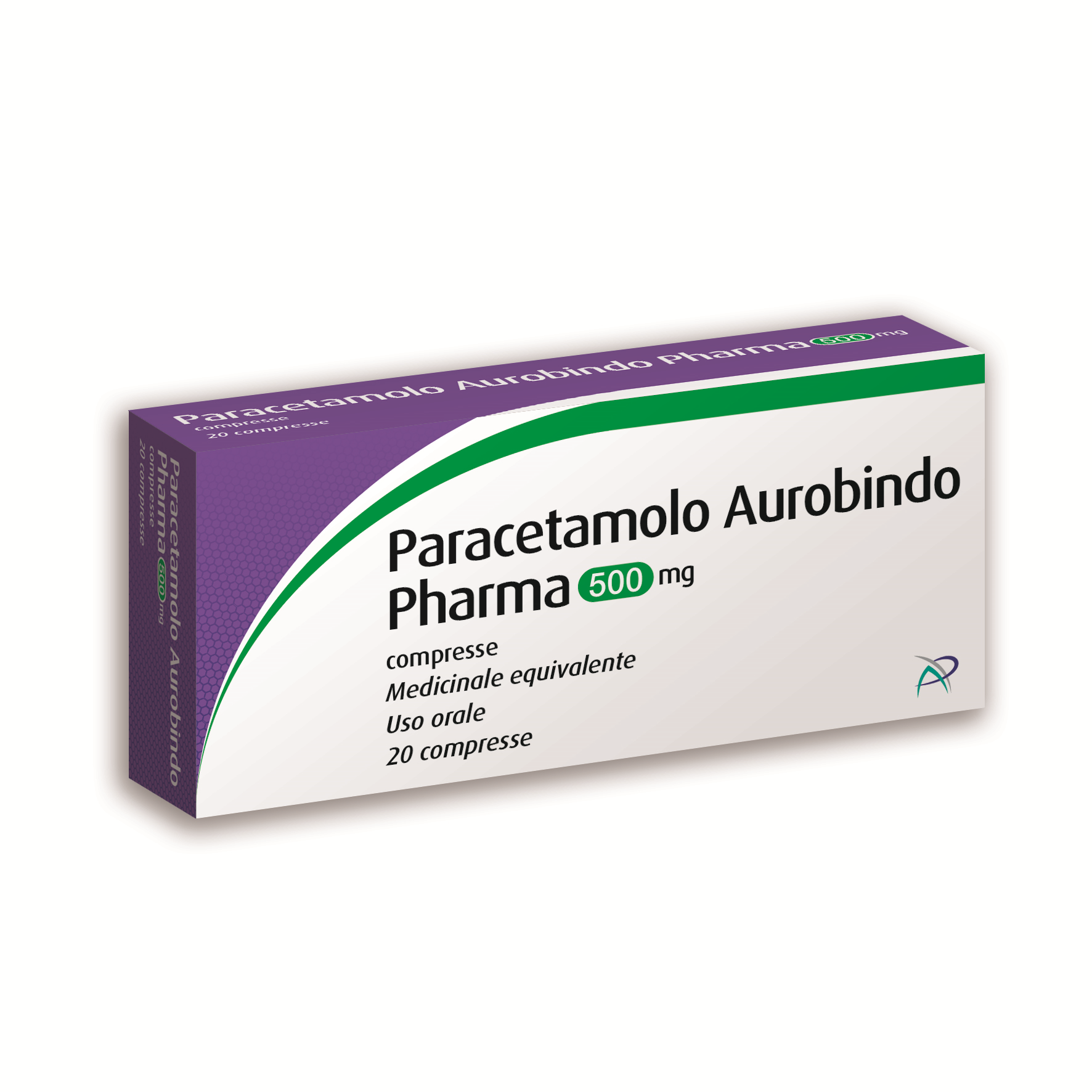 PARACETAMOLO AUR 20CPR 500MG