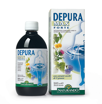 Naturando Depura Max Forte Integratore 500 ml Naturando Depura Max Forte Integratore 500 ml