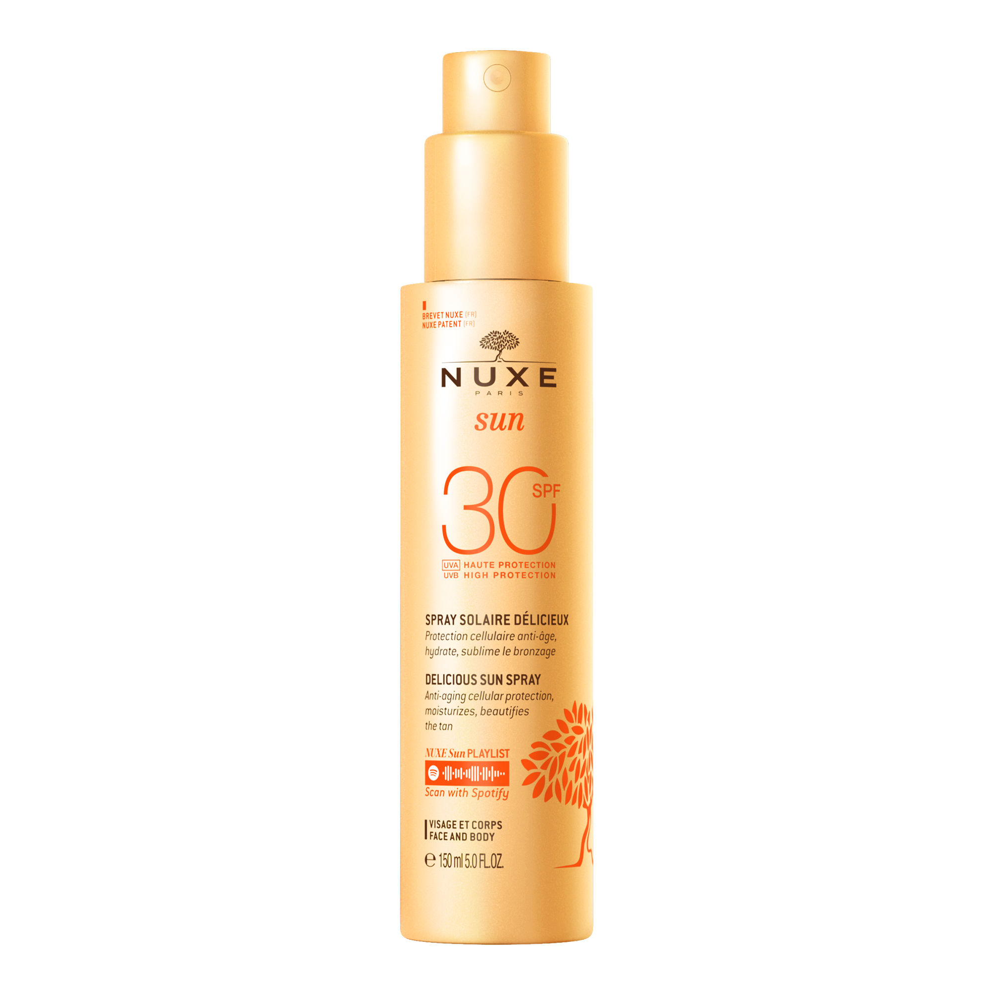 Nuxe - Sun - Latte Solare Spray SPF30 Viso E Corpo 150 ml