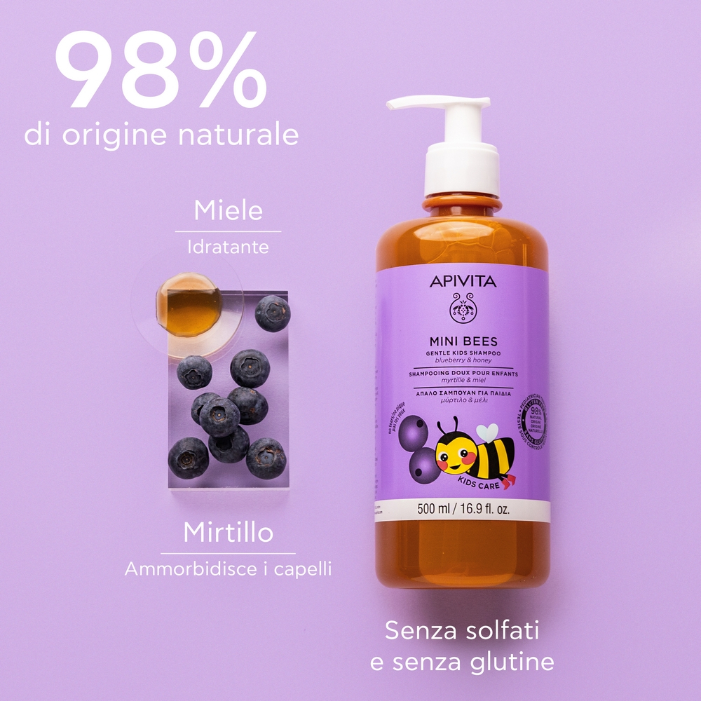 Apivita Shampoo Delicato Bimbi - 500ml