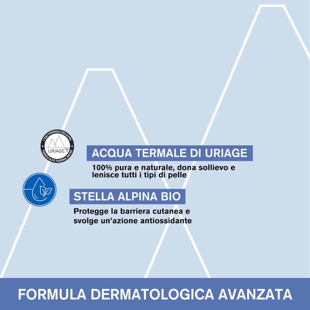 URIAGE Baby detergente corpo senza risciacquo per lenire, ammorbidire e proteggere la pelle delicata del bambino 500ML URIAGE Baby detergente corpo senza risciacquo per lenire, ammorbidire e proteggere la pelle delicata del bambino 500ML