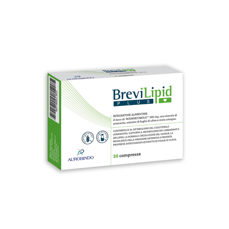 Brevilipid Plus 30 Compresse - Integratore Per Il Colesterolo