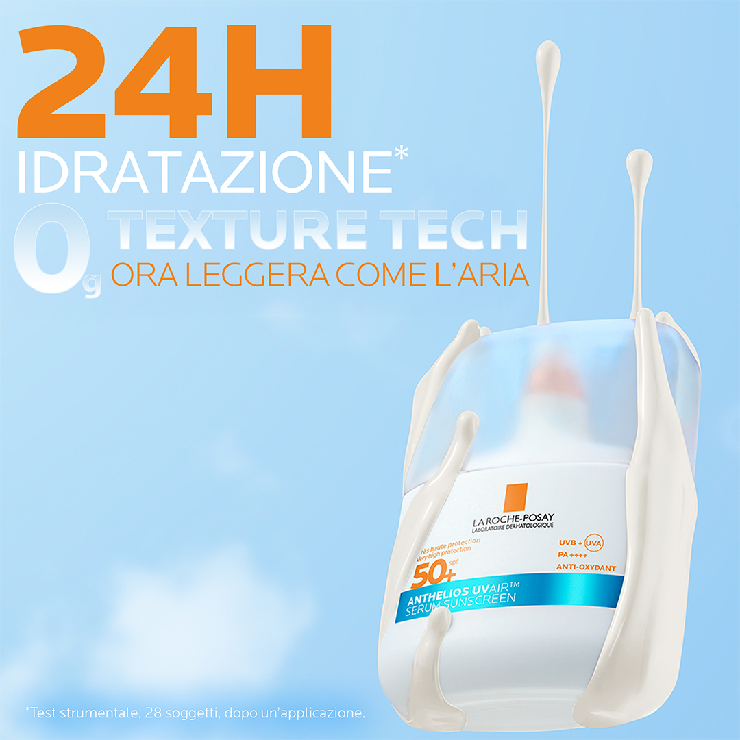 La Roche-Posay - Anthelios Uvair Serum Sunscreen SPF50+ Viso 50 ml