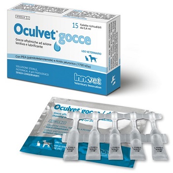 Innovet Oculvet Gocce Oculari Lenitive Cani e Gatti 15 Fiale da 0.4 Ml Innovet Oculvet Gocce Oculari Lenitive Cani e Gatti 15 Fiale da 0.4 Ml