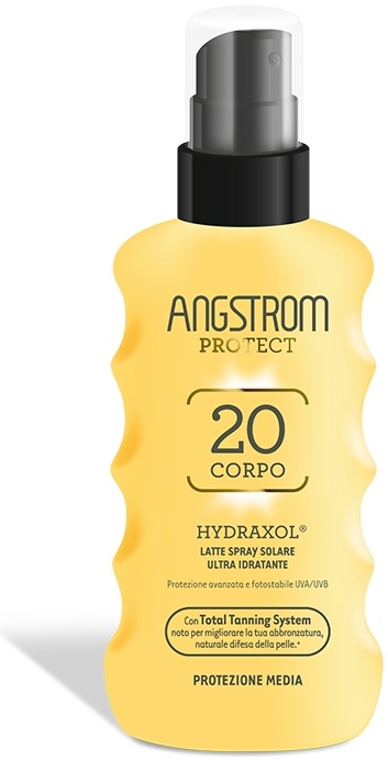 Angstrom Latte Solare Spray Corpo Spf20 175mL