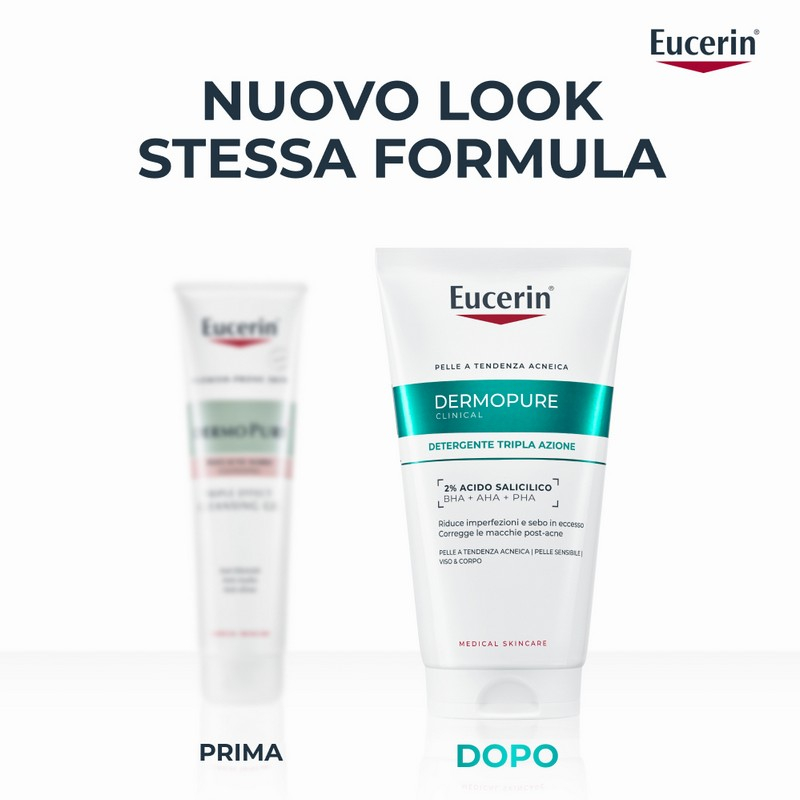 EUCERIN DC DET TRIPLA AZ 150ML