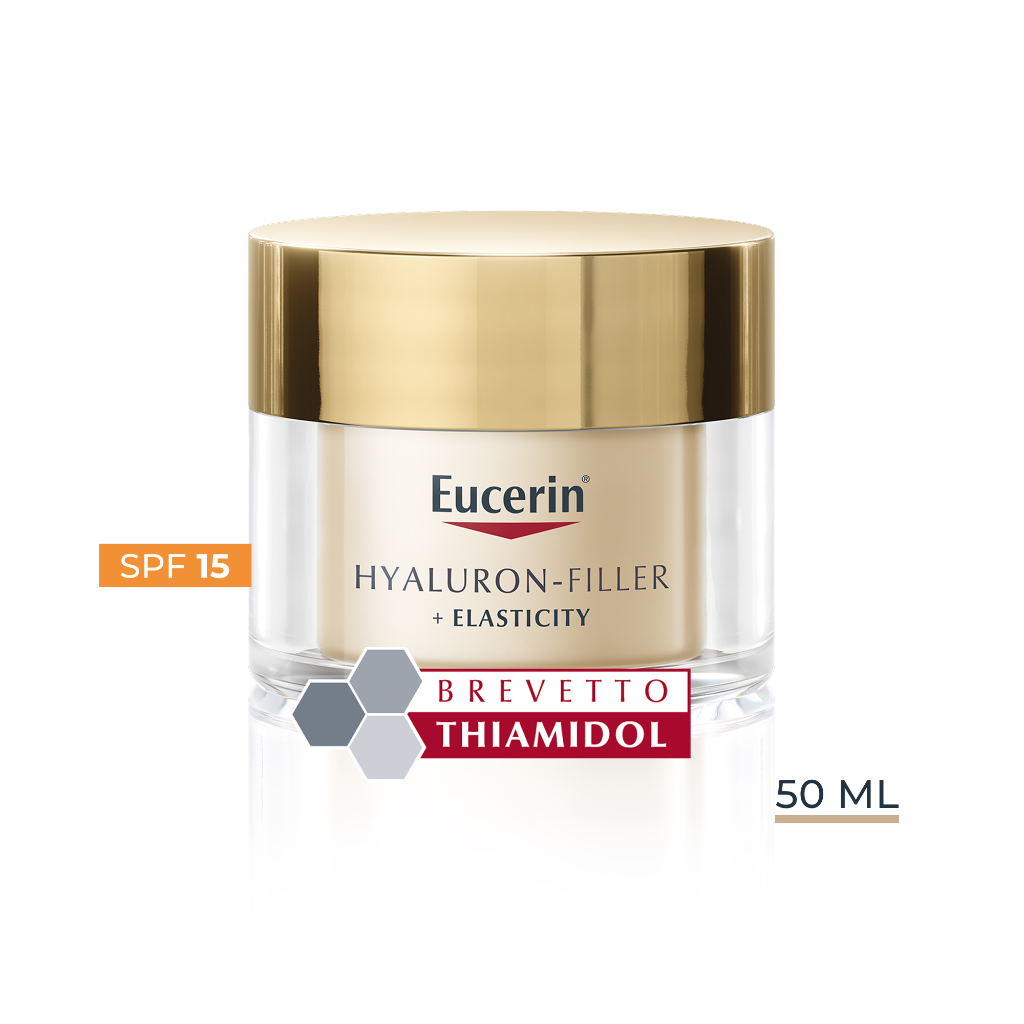 Eucerin Hyal-Filler Elasticity Crema Giorno Viso Antiage 50mL Eucerin Hyal-Filler Elasticity Crema Giorno Viso Antiage 50mL