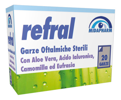 REFRAL GARZE PERIOCULARI 20PZ