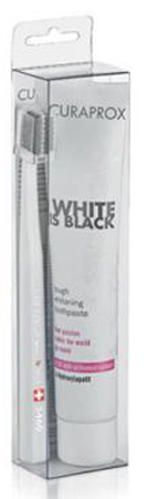 CURAPROX SET WHITE IS BLACK