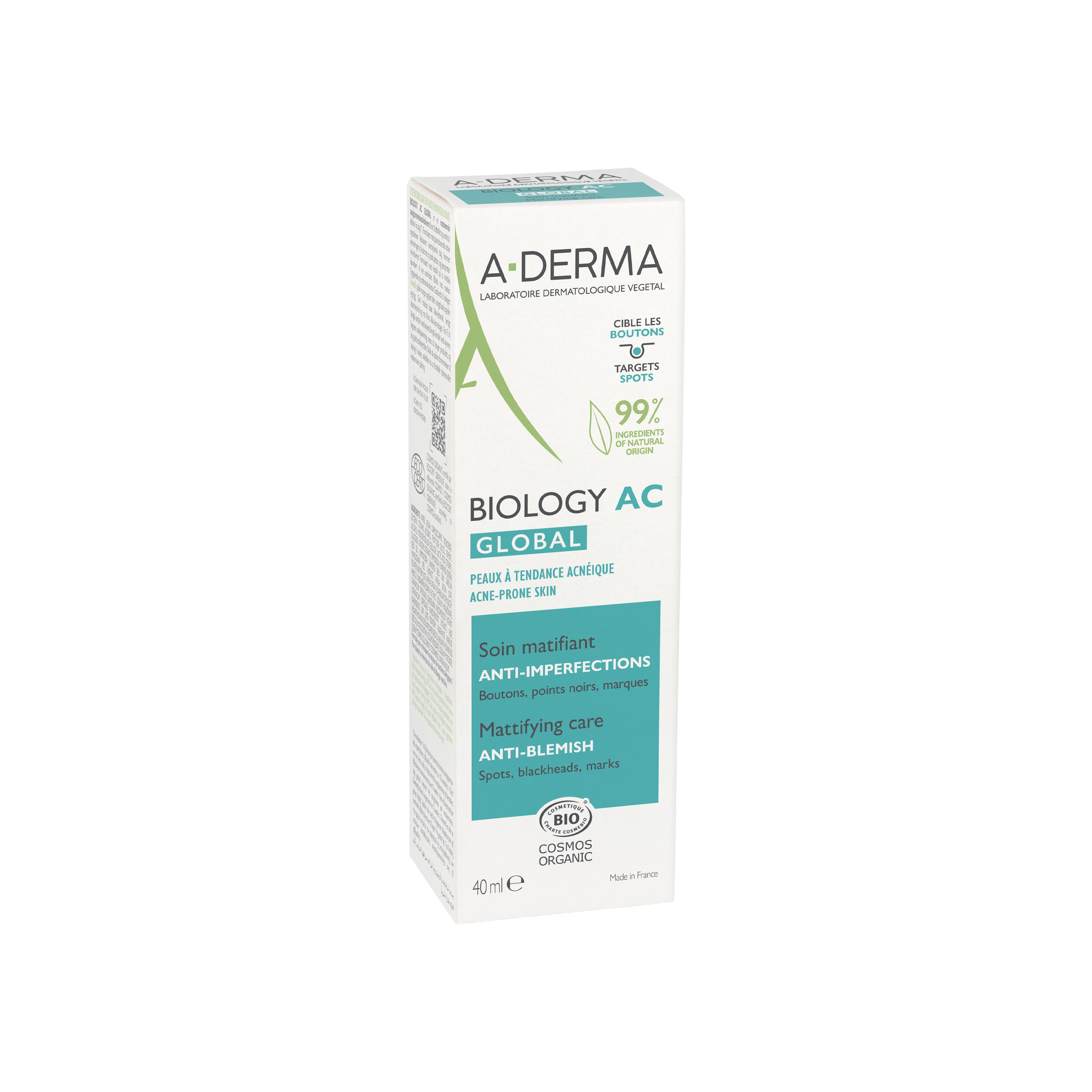 A-Derma Biology - Trattamento Anti-Imperfezioni Opacizzante 40 ml