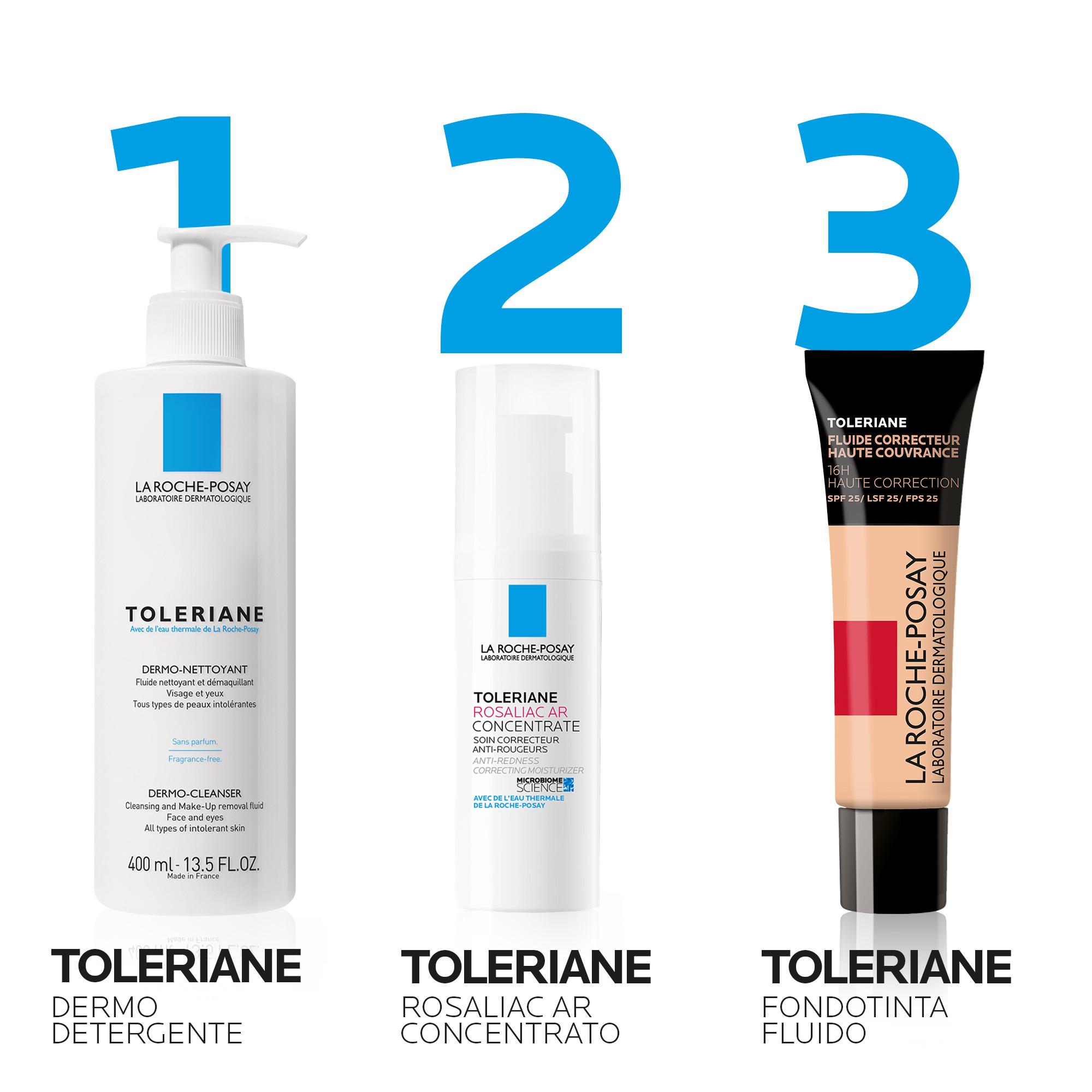 La Roche-Posay Toleriane - Fondotinta Fluido Ad Alta Coprenza N 9