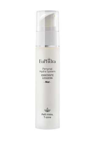 EuPhidra Personal Hydra System Idratante Leggera Mat Pelli miste T-zone 50 ml