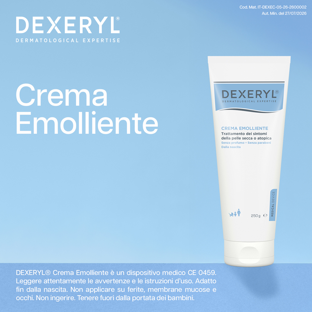 Dexeryl - Crema Emolliente Per La Pelle Secca E A Tendenza Atopica 250 g