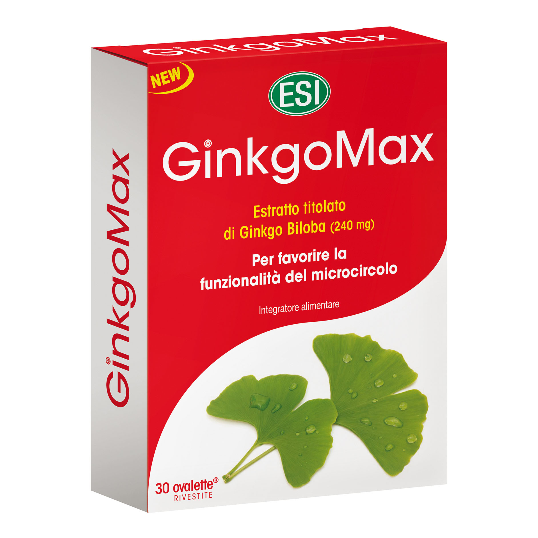 Esi Ginkgomax Integratore Memoria 30 Ovalette
