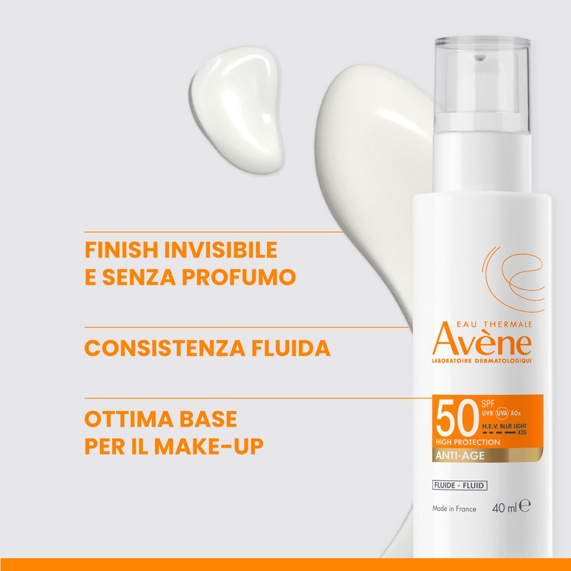 Avène Solare Fluido Anti-Età SPF 50+ 40ml Avène Solare Fluido Anti-Età SPF 50+ 40ml