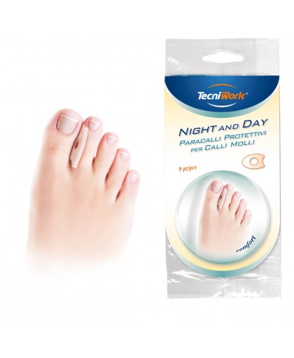 Night&Day Paracalli Protettivi Per Calli Morbidi 9 Pezzi