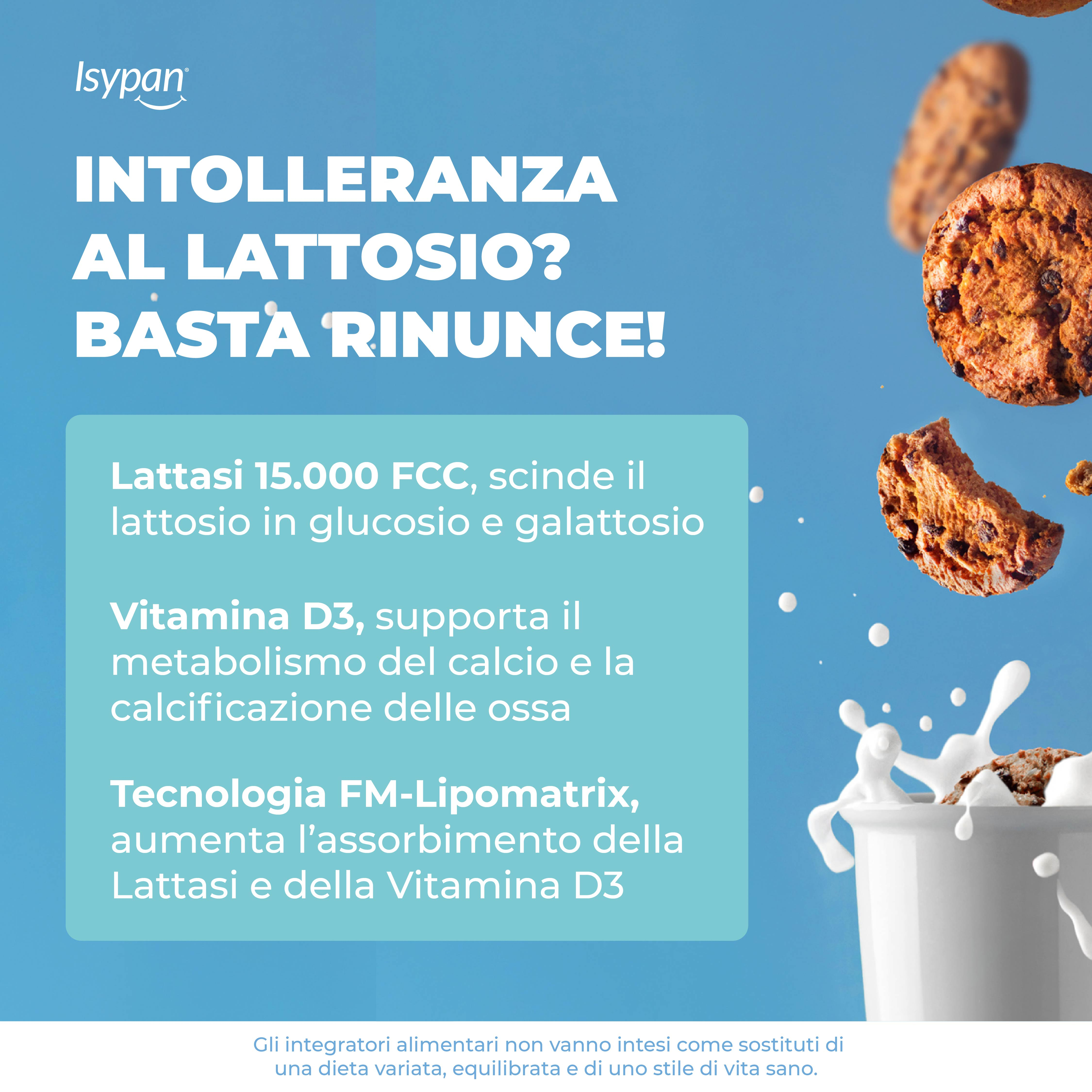 ISYPAN® INTOLLERANZA LATTOSIO 30 COMPRESSE