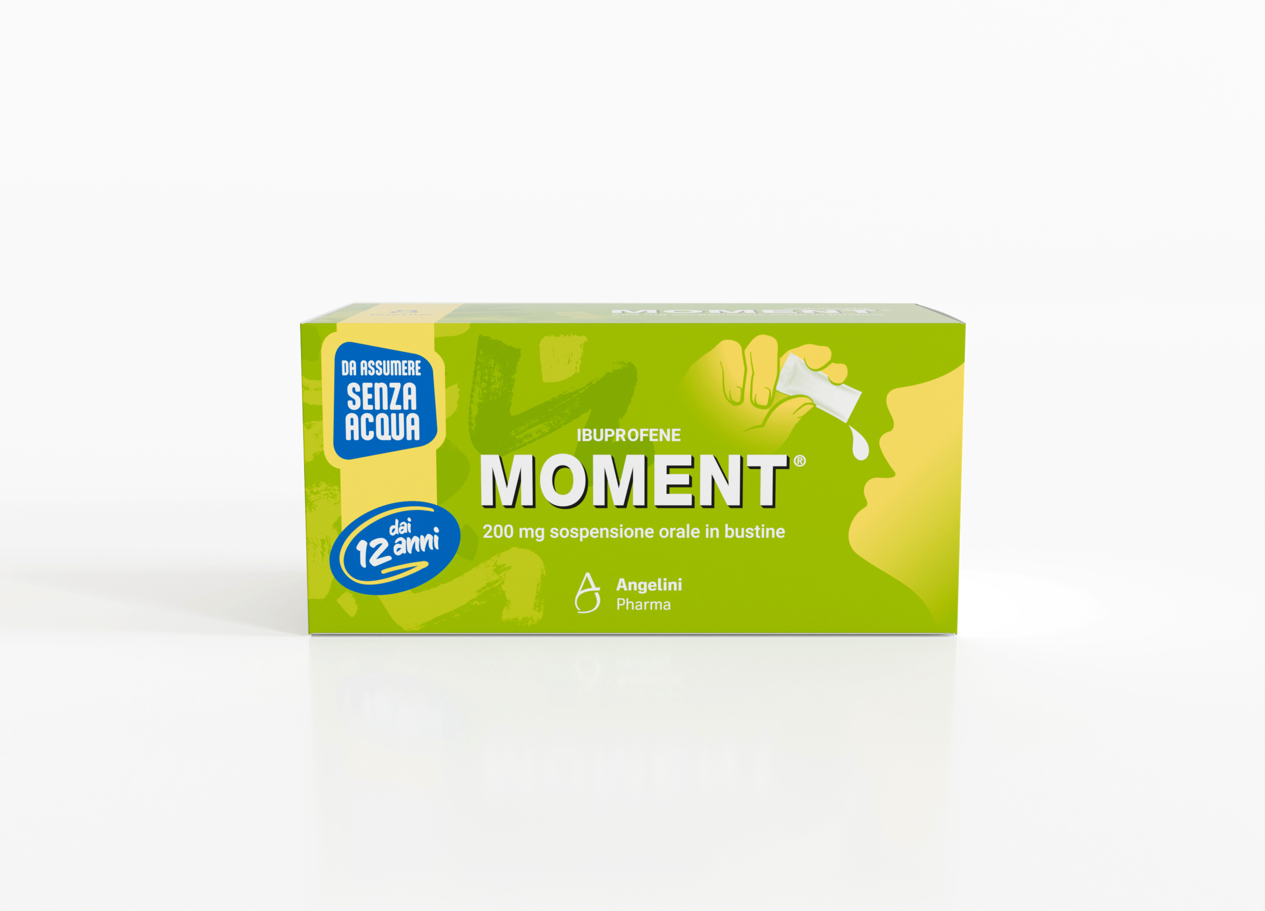 Moment 200 mg Soluzione Orale 8 Bustine - Antinfiammatorio Analgesico Per Il Mal Di Testa