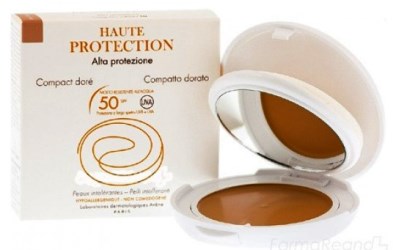 Avene Haute Protection Compatto Colorato SPF50 colore dorato Avene Haute Protection Compatto Colorato SPF50 colore dorato