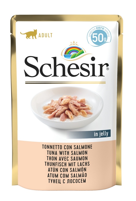 SCHESIR CAT TONN/SALMONE 50G