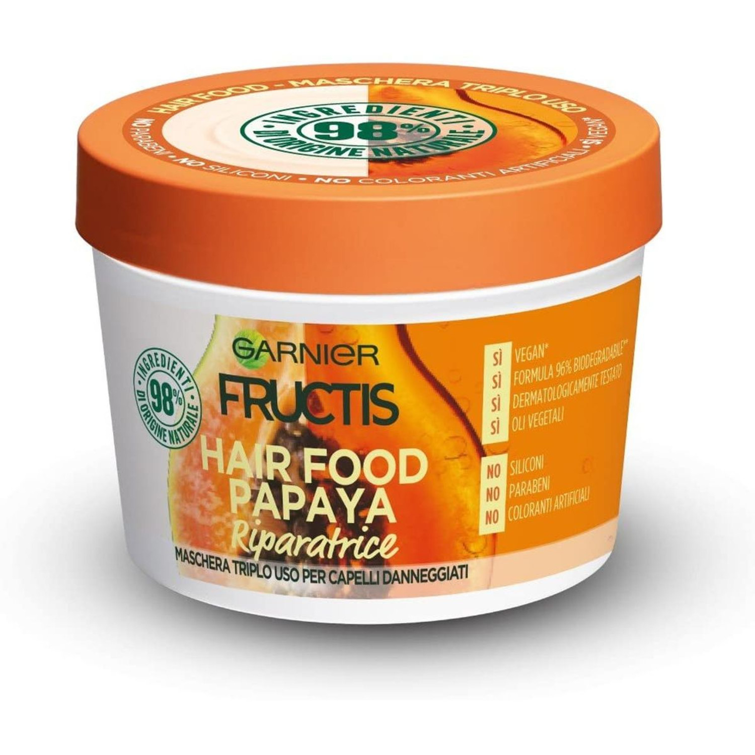 GARNIER HAIRFOOD PAPAYA 390ML GARNIER HAIRFOOD PAPAYA 390ML
