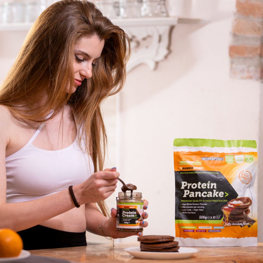 Named Sport Protein Pancake Fluffy Chocolate 500 g - Preparato Per Pancake