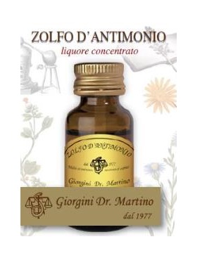 Dr. Giorgini Zolfo Antimonio Gocce Oligoterapiche 10 ml Dr. Giorgini Zolfo Antimonio Gocce Oligoterapiche 10 ml