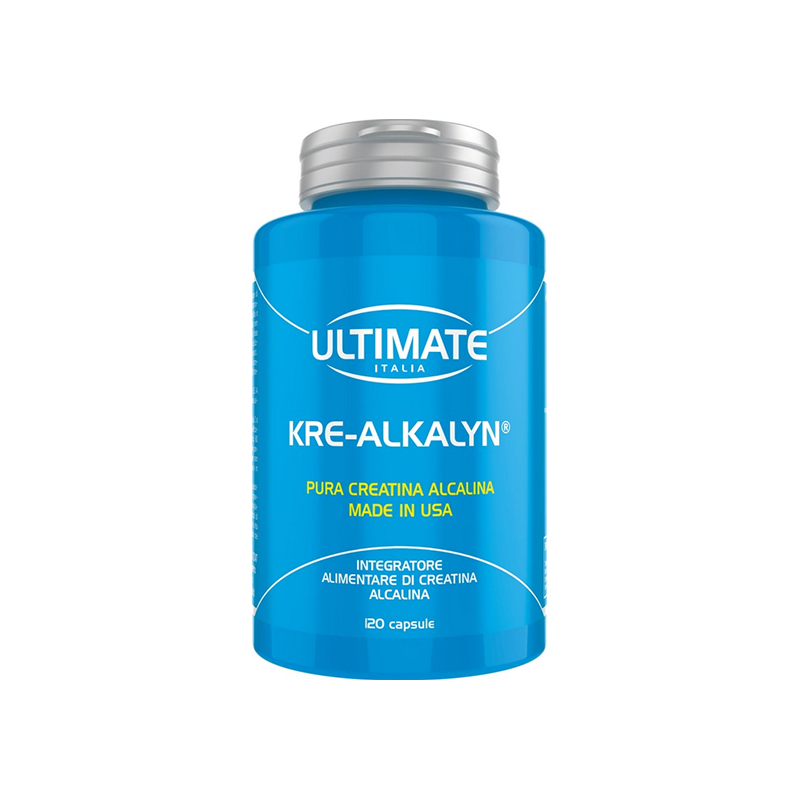 Ultimate Italia Kre-Alkalyn 120 Capsule - Integratore Di Creatina Alcalina