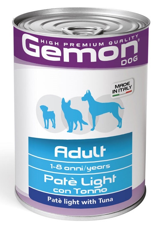 GEMON PATE' LIGHT TONNO 400G