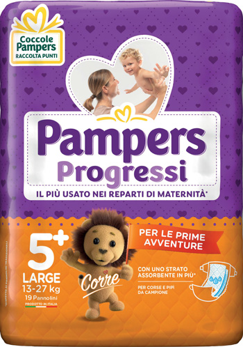 PAMPERS PROGRESSI LARG 19PZ 0244