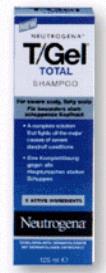 Neutrogena T Gel Total Shampoo Forfora Severa 125 Ml