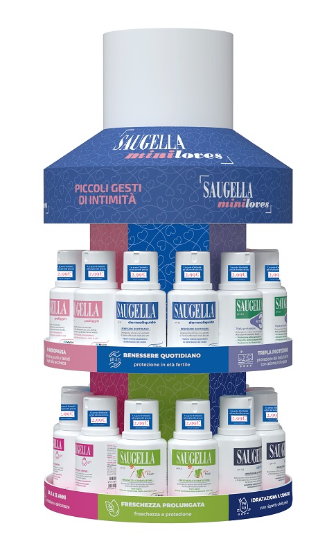 EXPO SAUGELLA MINI LOVES 12pz