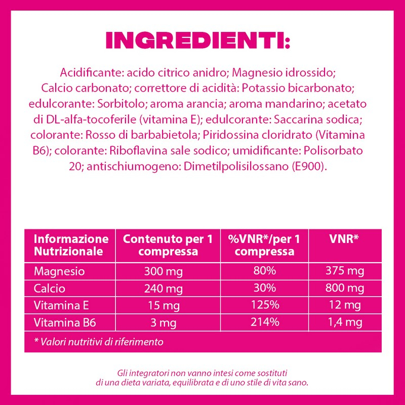 Buscofen Premestruale Integratore Alimentare - a Base Di Magnesio, Vitamina B6, Vitamina E e Calcio, per i Giorni Prima Del Ciclo 15 Compresse Effervescenti Buscofen Premestruale Integratore Alimentare - a Base Di Magnesio, Vitamina B6, Vitamina E e Calcio, per i Giorni Prima Del Ciclo 15 Compresse Effervescenti