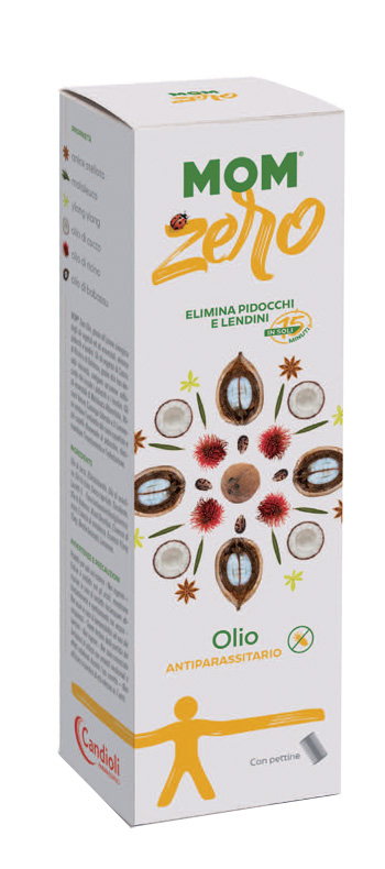 Mom Zero Olio Trattamento Pediculosi che elimina i pidocchi e lendini 100ml Mom Zero Olio Trattamento Pediculosi che elimina i pidocchi e lendini 100ml