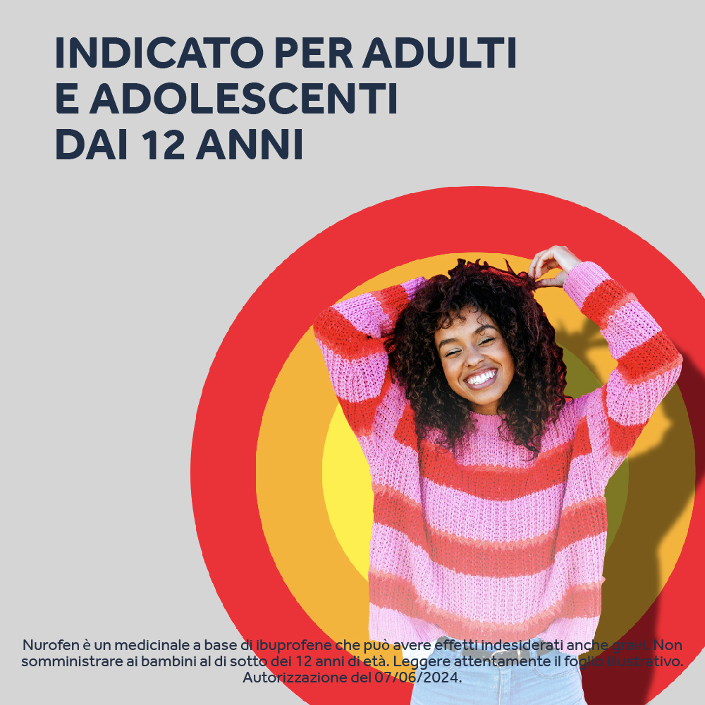 NUROFEN 400MG 12 CPR ibuprofene funzione antinfiammatoria e antidolorifica contro febbre, mal di testa, dolori muscolari e articolari NUROFEN 400MG 12 CPR ibuprofene funzione antinfiammatoria e antidolorifica contro febbre, mal di testa, dolori muscolari e articolari