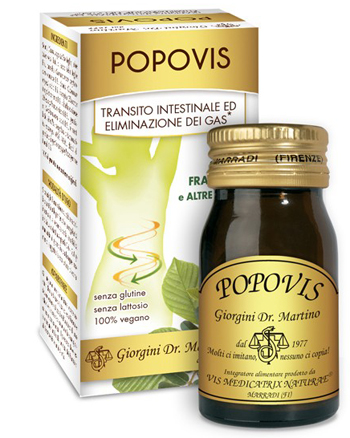 Dr. Giorgini Popovis Integratore Contro Meteorismo e Flatulenza 60 Pastiglie
