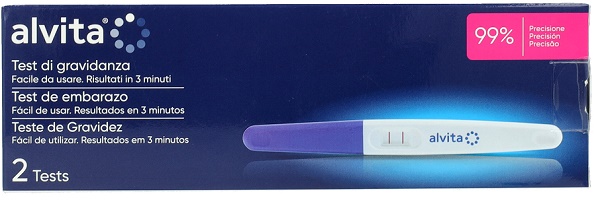ALVITA TEST DI GRAVIDANZA 2PZ