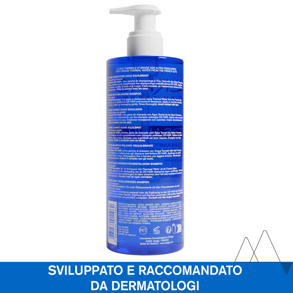 URIAGE DS HAIR SHAMPOO DELICATO RIEQUILIBRANTE 500ml