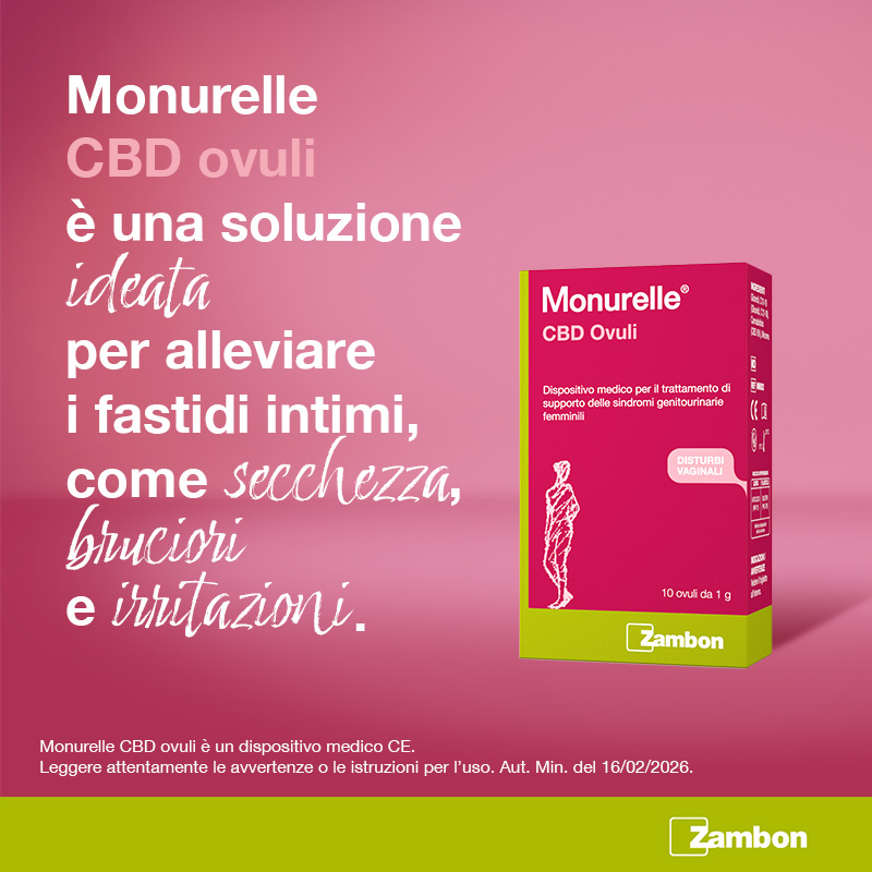 Monurelle CBD 10 Ovuli - Trattamento Per Le Sindromi Genitourinarie Femminili