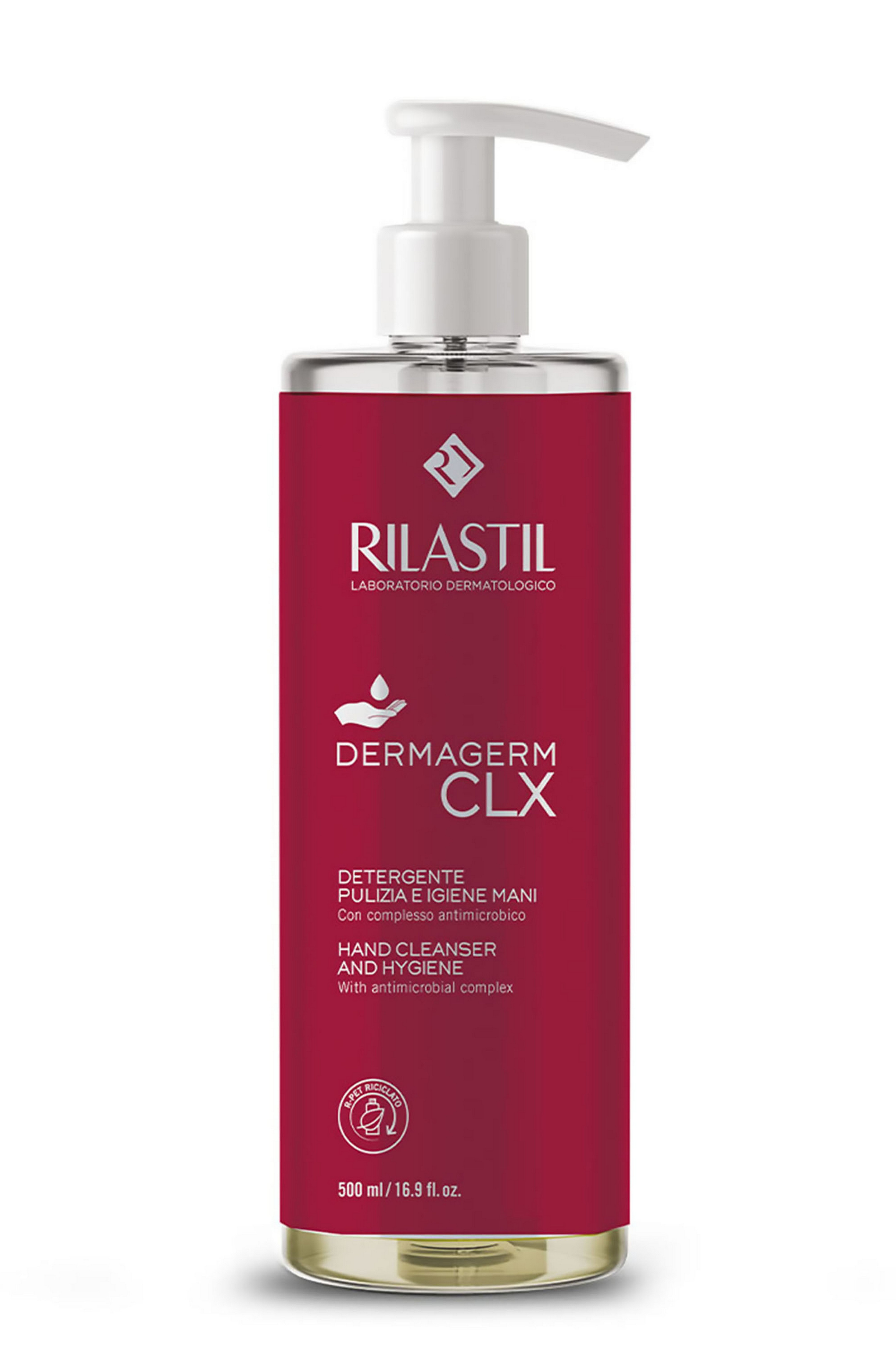 Rilastil Dermagerm CLX - Detergente Igienizzante Mani 500 ml
