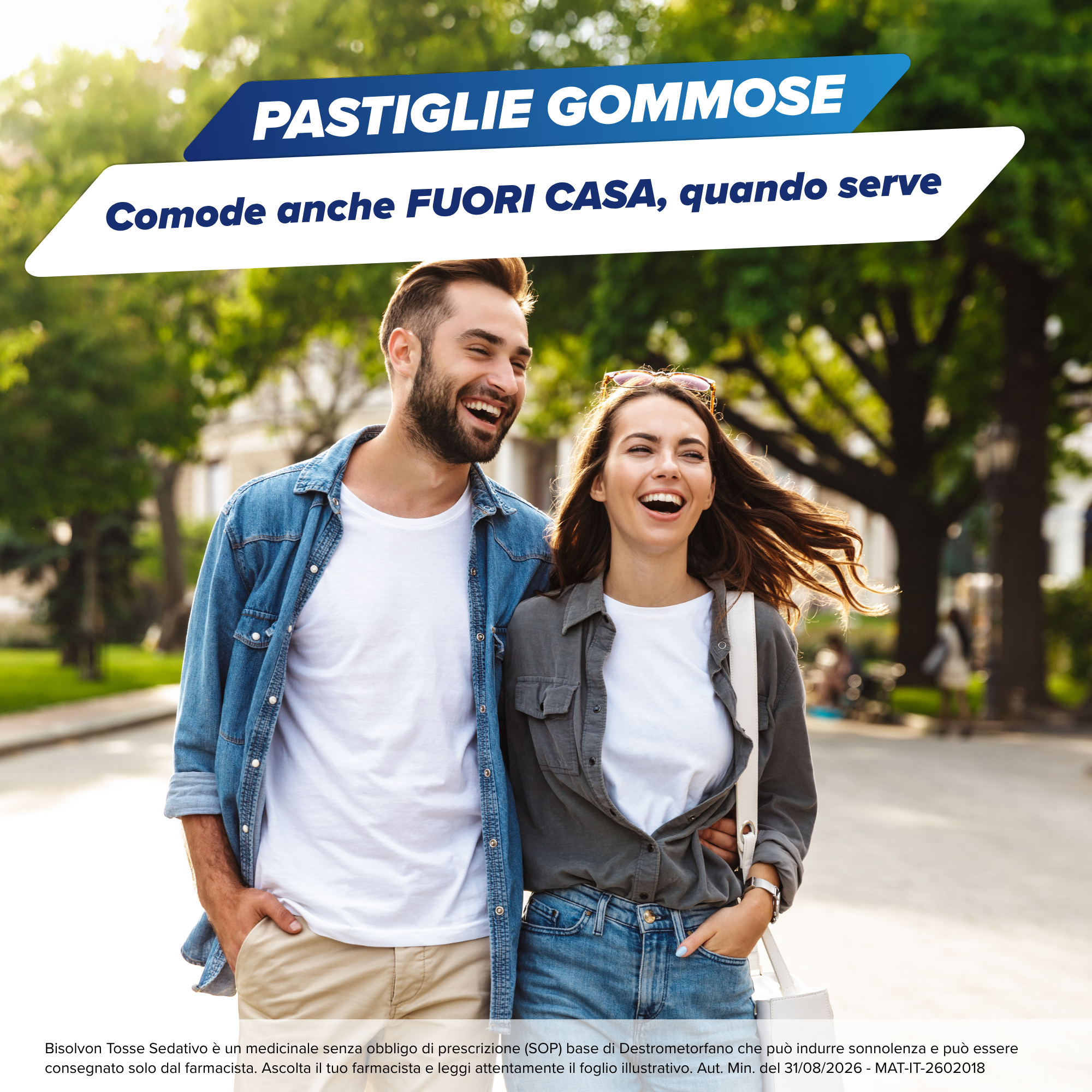 Bisolvon Tosse Sedativo 10,5 mg Gusto Miele E Lime - 20 Pastiglie Gommose Per Tosse Secca