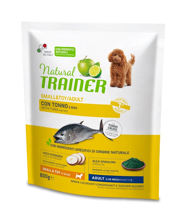 NT DOG S&T AD FISH&RICE 800G