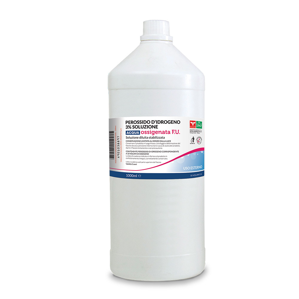 Acqua ossigenata 10 volumi 1 litro Acqua ossigenata 10 volumi 1 litro