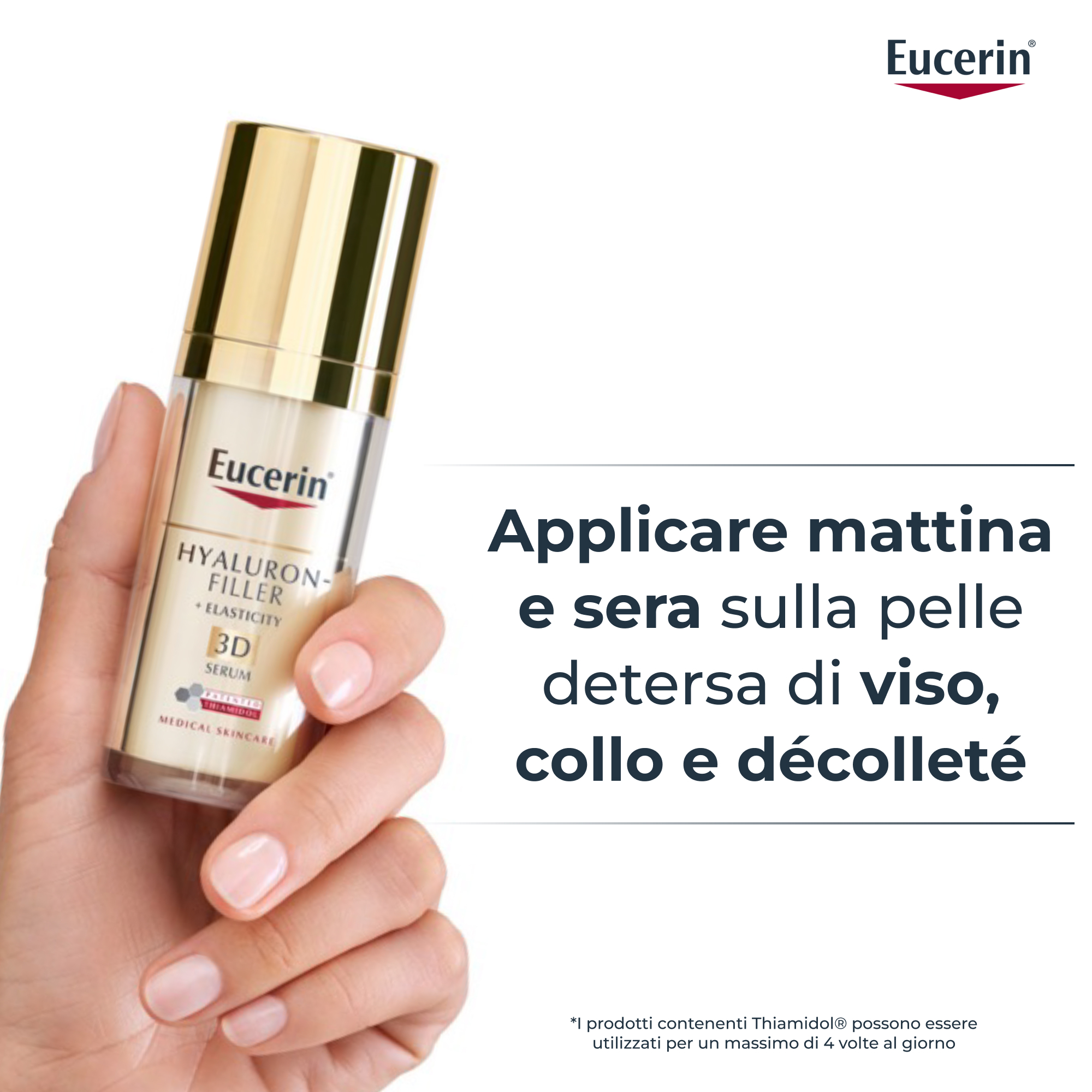 Eucerin Hyal-Filler Elasticity Siero Viso 3D Antiage 30mL Eucerin Hyal-Filler Elasticity Siero Viso 3D Antiage 30mL