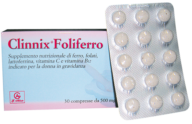 Sanodet Foliferro Integratore 30 Compresse
