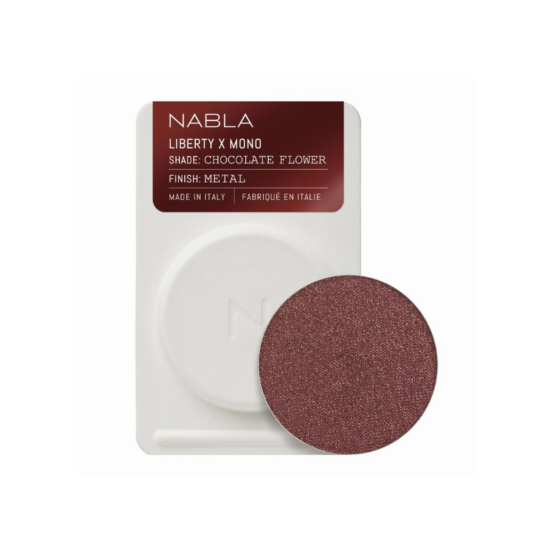 Nabla Liberty X Mono Finish Metal - Ombretto Mono Shade Chocolate Flower