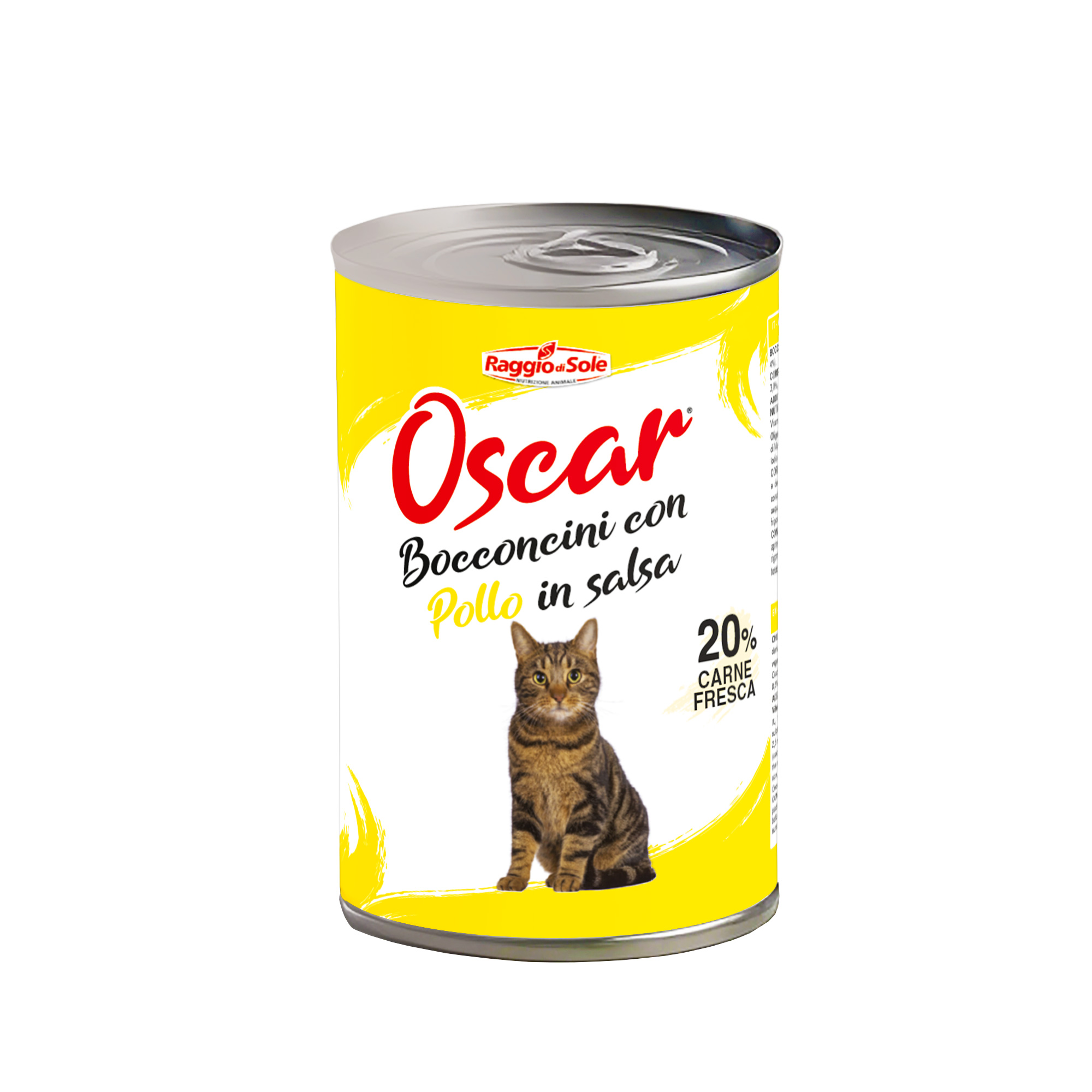 RAGGIO DI SOLE OSCAR GATTO BOCCONI SALSA POLLO 415GR (lattina)