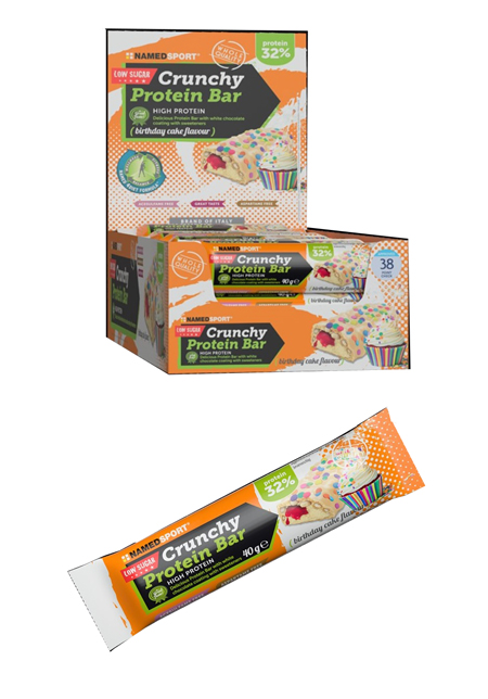 CRUNCHY PROTEINBAR BIRTHDAY40G